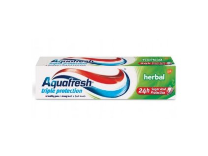 Aquafresh Triple protection Herbal zubná pasta 100ml