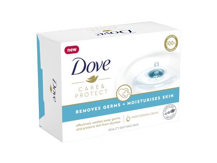 Dove Care & Protect tuhé mydlo 100g