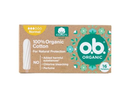 O.B. Organic Cotton Normal tampóny 16ks
