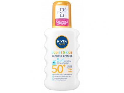 Nivea Sun spray babies and kids SPF 50-200ml sensitive