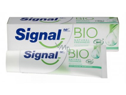 Signal Bio Natural Fresh  Whitening bieliaca zubná pasta 75 ml