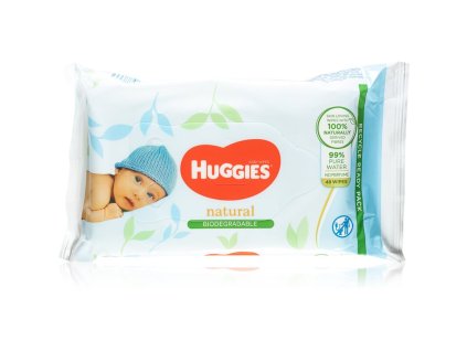 Huggies  Pure Biodegradable vlhčené utierky 56ks