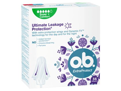 O.B. Super Comfort Extra protect tampon 36 ks