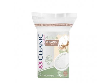 Cleanic organické odličovacie tampóny oválné 40ks