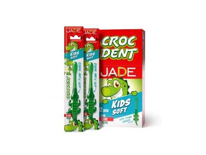 Jade Crocdent detská zubná fefka