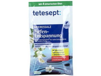 Tetesept Mořská sol  Relax a  uvolnenie 80g