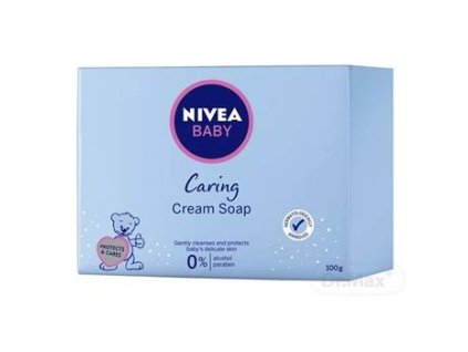 Nivea Baby Caring cream tuhé mydlo 100g