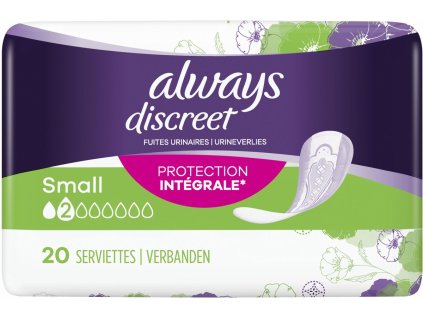 Always Discreet inkontinenčné vložky Small 20 ks