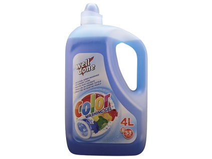 Well Done Fine prací gél Color 4l 53PD