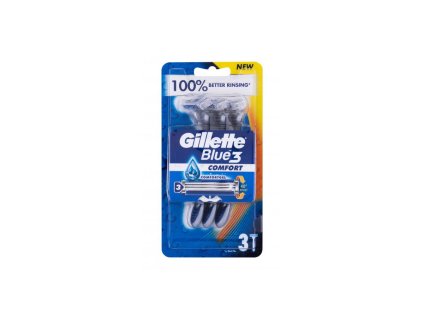 Gillette Blue3 comfort holiaci strojček 4ks