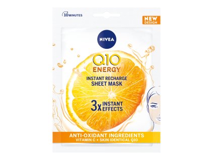 Nivea Q10 Energy pleťová textilná maska 1ks