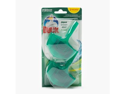 DUCK Aqua Green 4in1 Pine 2x36gr wc block
