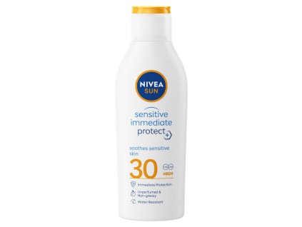 Nivea Sun Protect & Sensitive SPF30 mlieko na opaľovanie 200ml