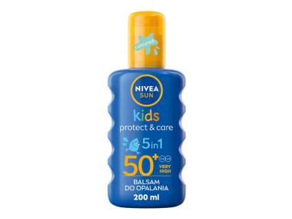 Nivea Sun Kids Protect & Care SPF50 mlieko na opaľovanie 5in1 200ml