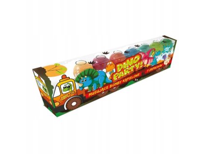 Dino party truck  Sada bômb do kúpeľa  7ks