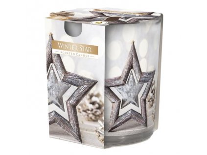 Vonná sviečka v skle Winter Star (zimná hviezda) 100 g