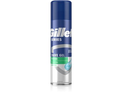 gillette series sensitive gel na holenie pre muzov 230221