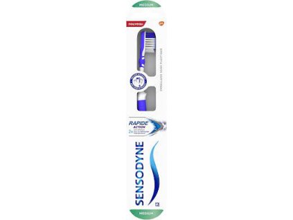 Sensodyne Rapide action Medium zubná kefka