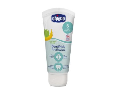 Chicco jablko-banán zubná pasta 6+ mesiacov 50ml
