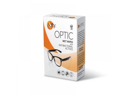 Softy Optic vlhčené obrúsky na okuliare 10ks