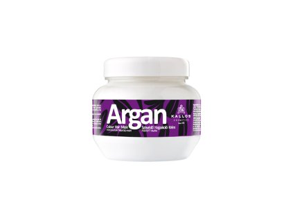 kallos argan maska na obnovu vlasou po farbeni 275 ml 974