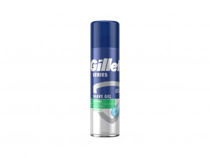 gillette series soothing sensitive gel na holenie pansky 200 ml