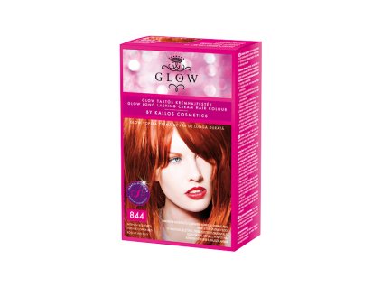 kallos glow farba na vlasy nr 844 intenzivna medena 40ml