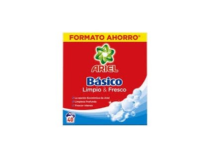 ariel basico 2,6kg