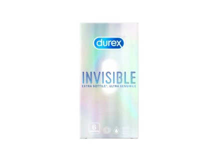 preservativi durex invisible extra sottili 6 pezzi