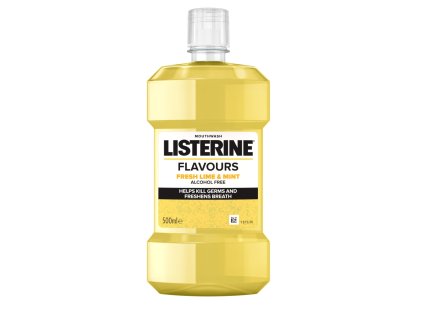 listerine flavours fresh lime mint alcohol free 500ml 1