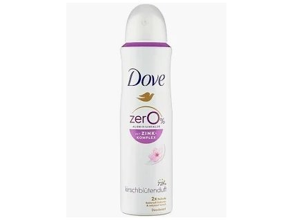 dove zero cherry deo