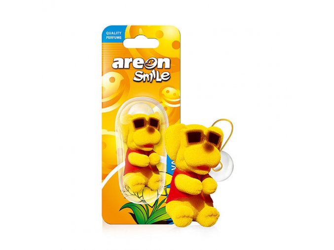 Areon Smile Toy Vanilla- žltý pes