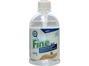 Fine antiseptický prostriedok na ruky s pumpičkou 400 ml - dezinfekčné účinky