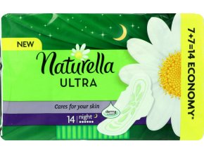 Naturella Ultra Night hygienické vložky 14ks