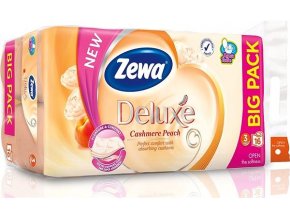 Zewa Deluxe Aquatube Cashmere Peach toaletný papier 16ks