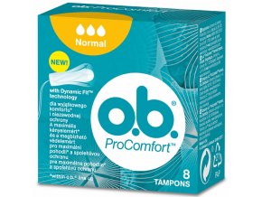 O.B. ProComfort Normal tampon 8 ks