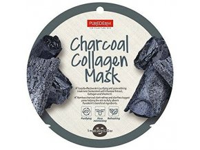 Purederm Collagen maska na tvár s aktívnym uhlím