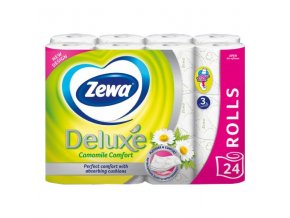 Zewa Deluxe Aquatube Camomile Comfort toaletný papier 24ks