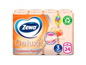 Zewa Deluxe Aquatube Cashmere Peach toaletný papier 24ks