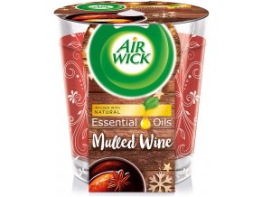 Air Wick Vôňa vareného vína vonná sviečka 105g