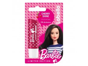 Labello Barbie Cherry Shine balzam na pery 4,8g