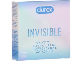Durex Invisible XL kondómy 3ks