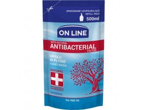 ON LINE antibakteriálne tekuté mydlo náplň 500ml