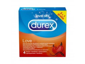 Durex Love kondómy 3+1ks
