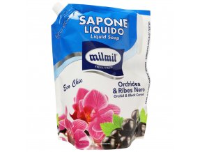 Milmil Orchidea & Black Currant tekuté mydlo náplň 900 ml