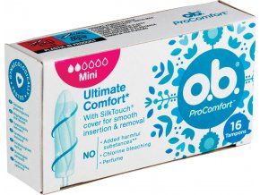 O.B. Ultimate Comfort  Mini tampon 16 ks