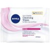Nivea Jemné čistiace pleťové obrúsky 3v1 ružové 25ks