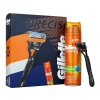 gil7154 gillette precise fusion razor shave gel 200ml set