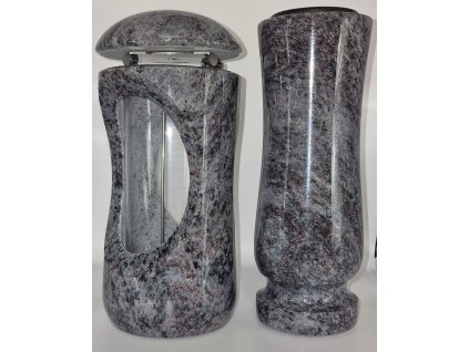 Lampa+ váza  Orion medium -náhrobné doplnky