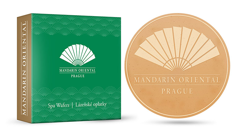 Branded Wafers Mandarin Oriental Hotel